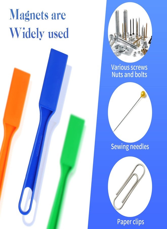 Jerify Set of 30 Magnetic Wands Magnetic Bingo Wands for Science Exploration, Observation Skills, Teaching Tool, Preschool Learning Toys, Homeschool Supplies, 6 Assorted Colors - Image 3